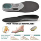 Semelles Orthopédiques Gel 3D Soutien Intégral