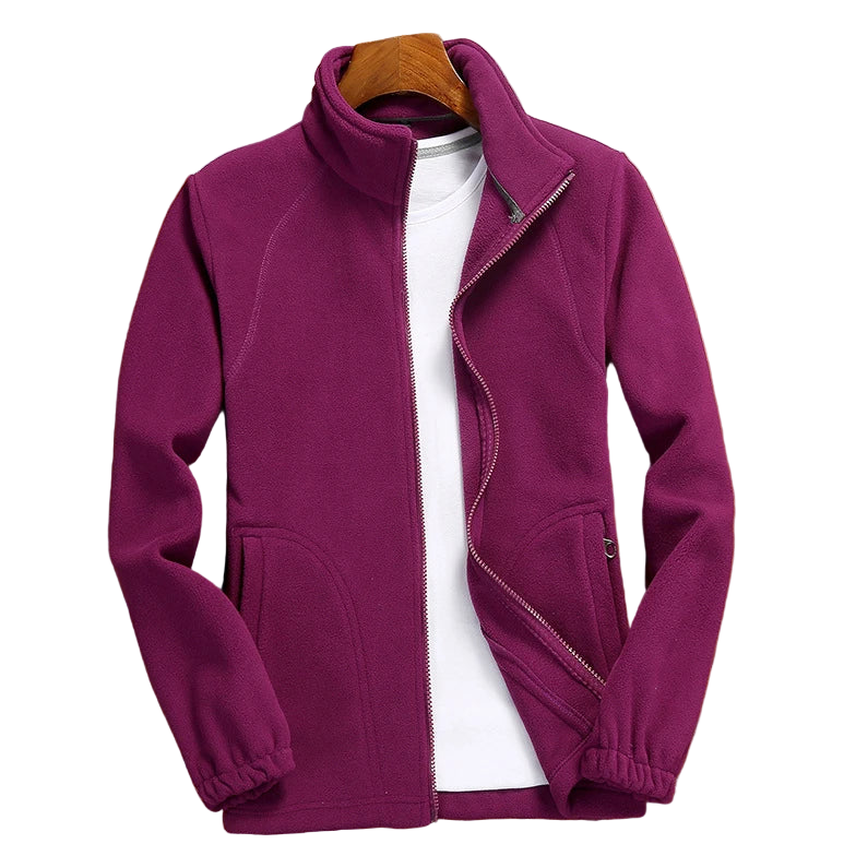 Gilet Polaire Chaud Zip pour Femme