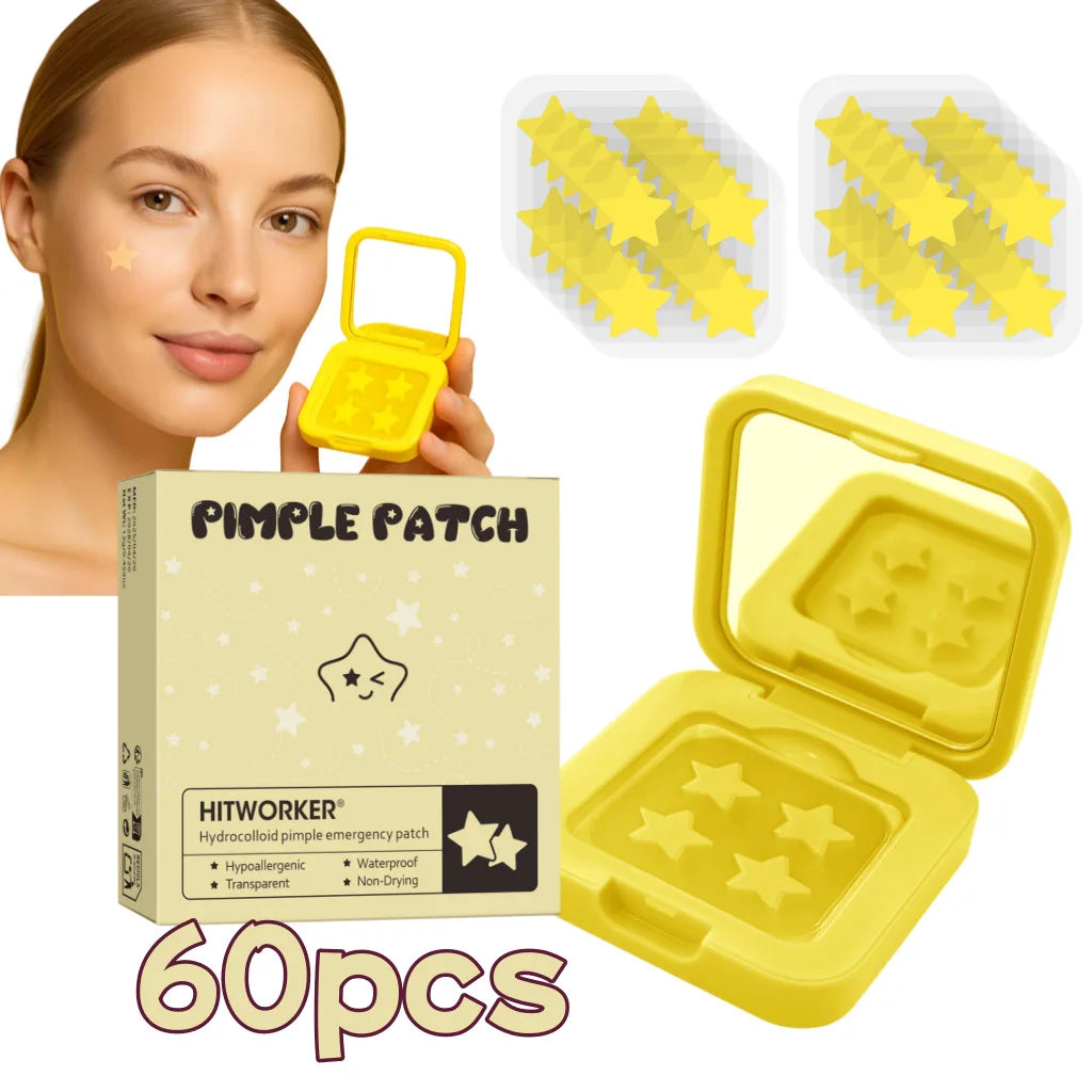 60x Patchs Hydrocolloïde Anti-Acné
