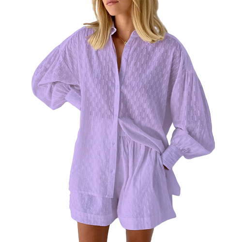 Ensemble 2PCS Chemise et short ultra-léger