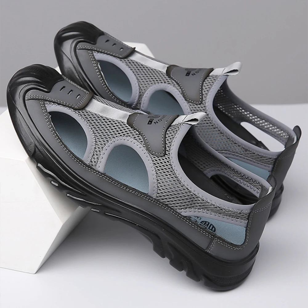Sandales d'Été en Maille Respirante & Antidérapantes - Homme
