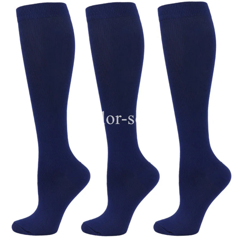 2 paires de Chaussettes de Compression – Circulation Améliorée + 1 paire OFFERTE