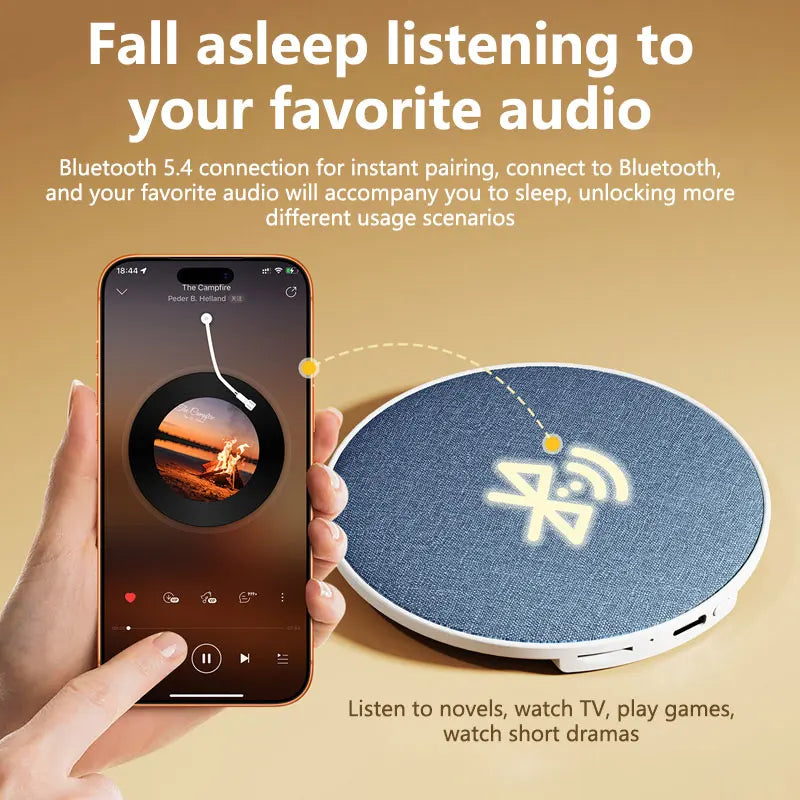 Enceinte Bluetooth Sous Oreiller Aide au Sommeil