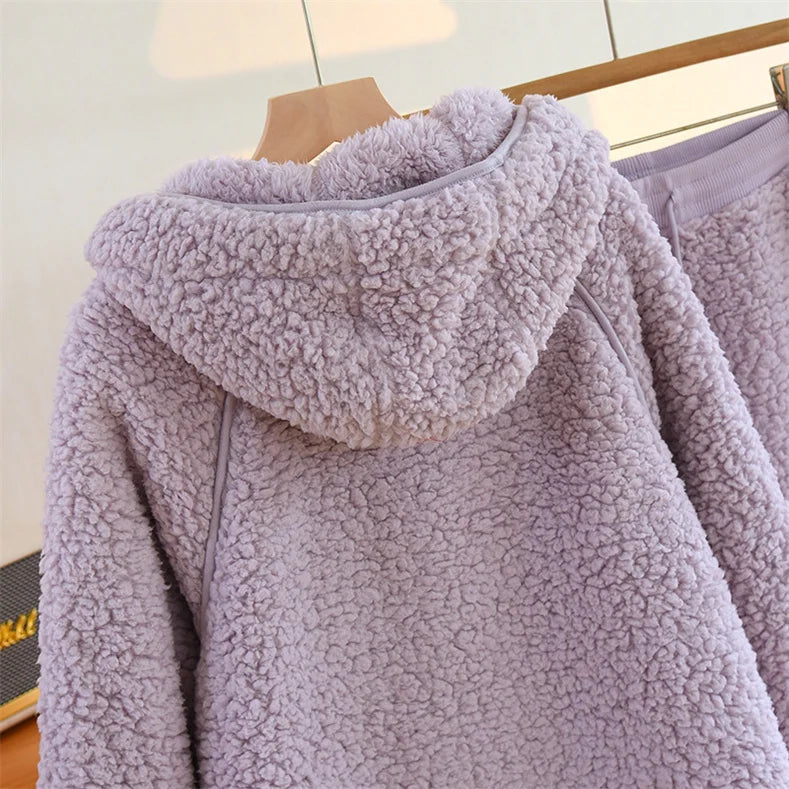 BEARY - Ensemble d'intérieur Chaud & Doux en Flanelle