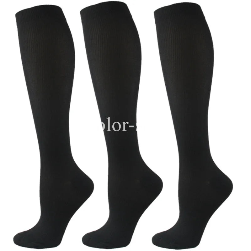 2 paires de Chaussettes de Compression – Circulation Améliorée + 1 paire OFFERTE
