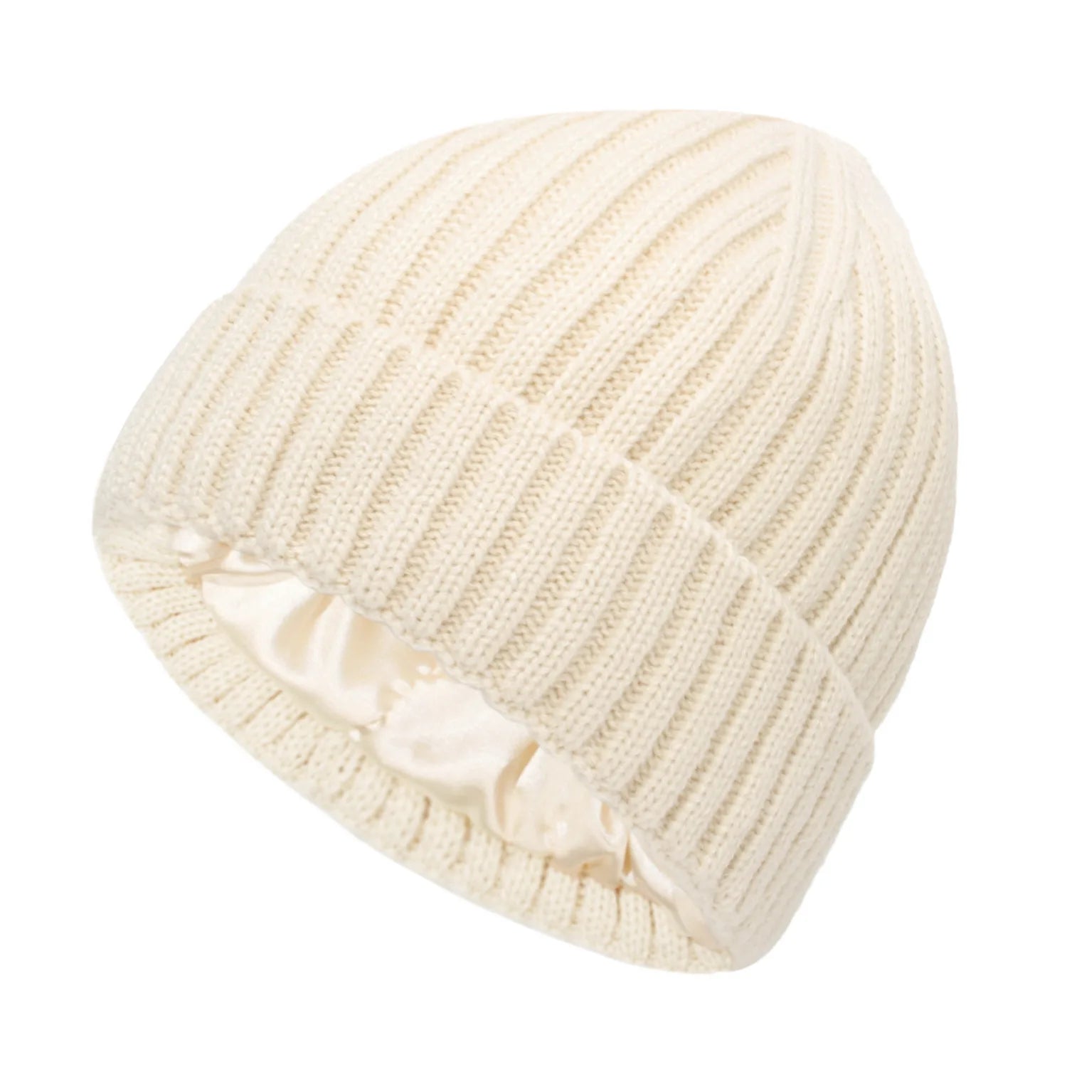 Bonnet Mixte Doublure en Satin - Prenez soin de vos Cheveux