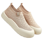 Slip-On en Maille Respirante à Large Semelle