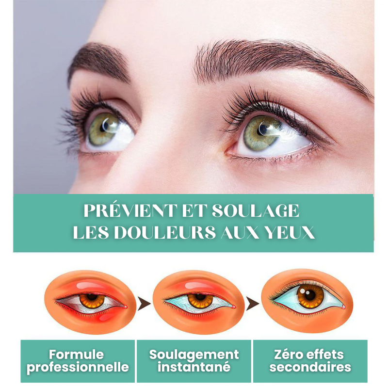 Soin Roll-on pour les yeux secs et améliore la vision