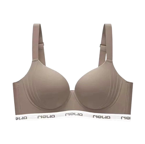 Soutien-gorge en Soie Glacée Sans Couture Effet Push Up
