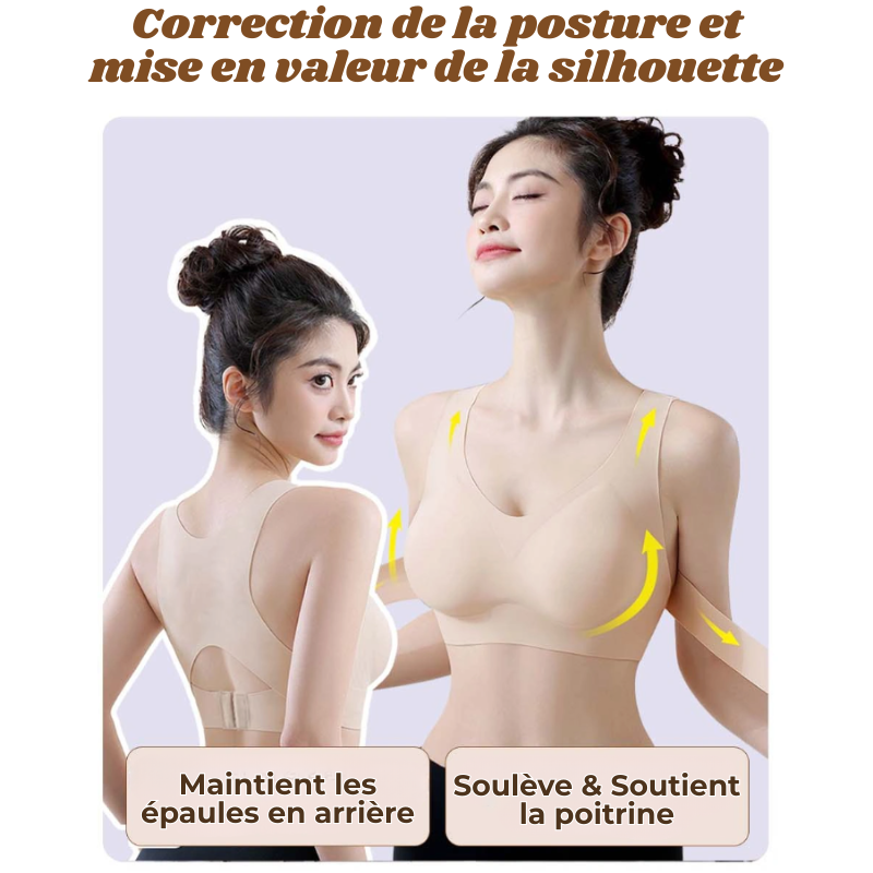 Soutien-gorge Correcteur de Posture Sans Couture & Sans Armatures - 1 OFFERT