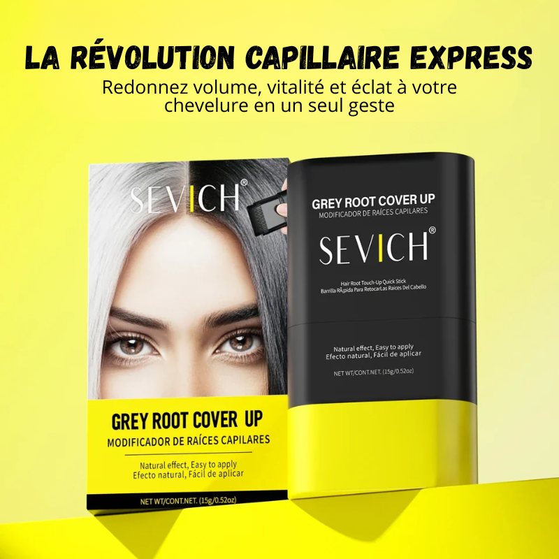 Stick Retouche Capillaire Anti-Cheveux Blancs & Racines - 1 ACHETÉ = 1 OFFERT