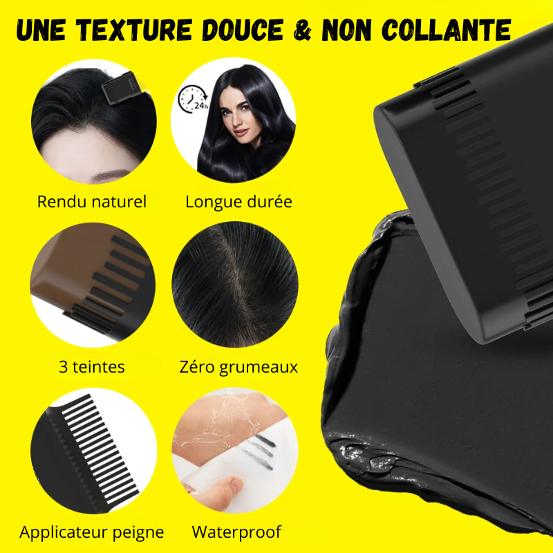 Stick Retouche Capillaire Anti-Cheveux Blancs & Racines - 1 ACHETÉ = 1 OFFERT
