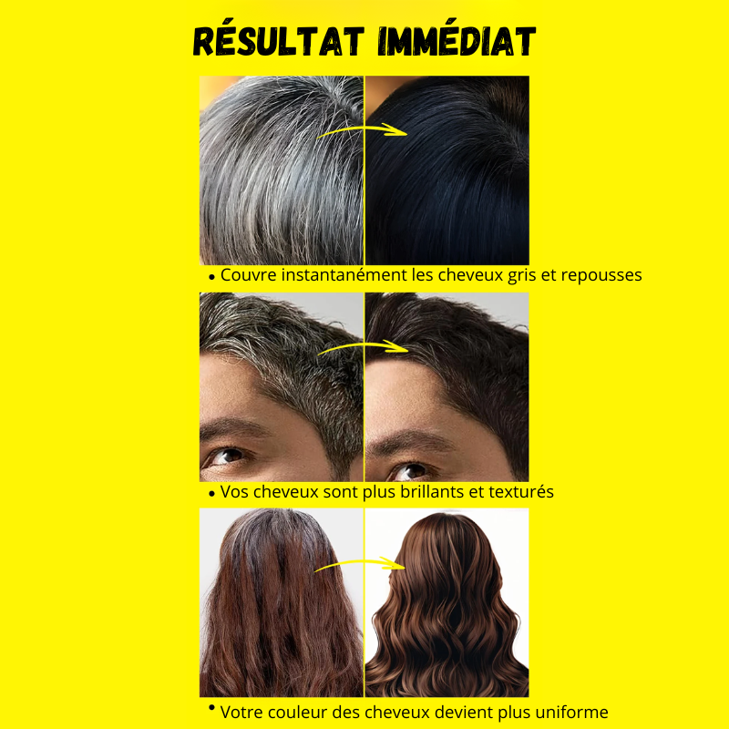 Stick Retouche Capillaire Anti-Cheveux Blancs & Racines - 1 ACHETÉ = 1 OFFERT