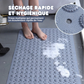 Tapis de Douche Antidérapant à Séchage Rapide & Massant