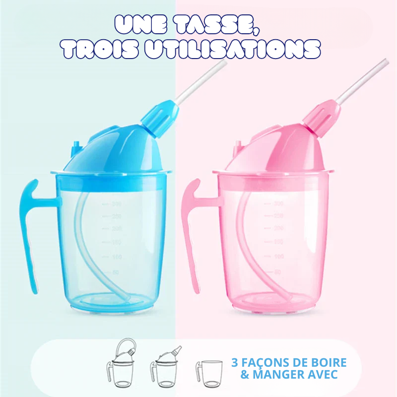 Tasse avec Bec Verseur Anti-étouffement pour Seniors