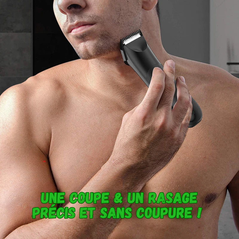 Tondeuse Cheveux & Corps Spéciale Zones Intimes - Homme