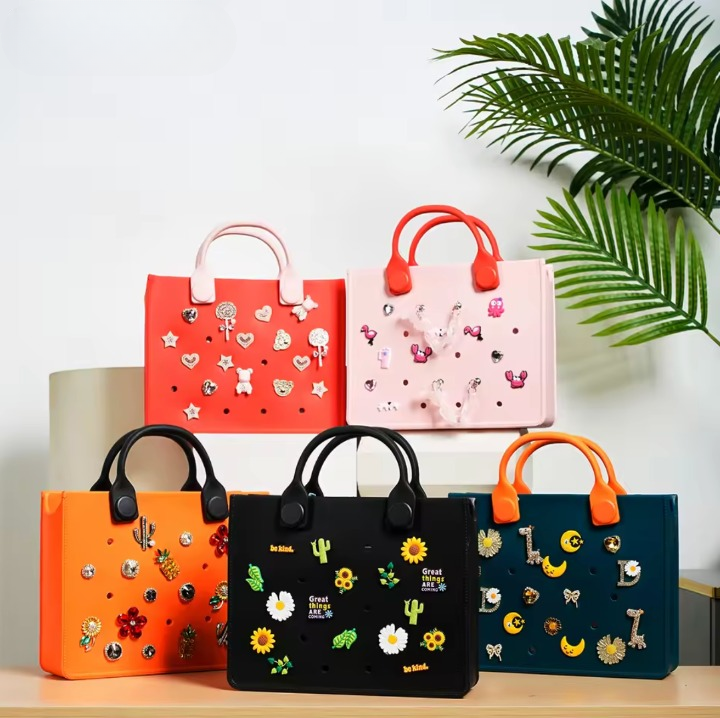 Tote Bag Perforé Résistant pour Plage & Ville