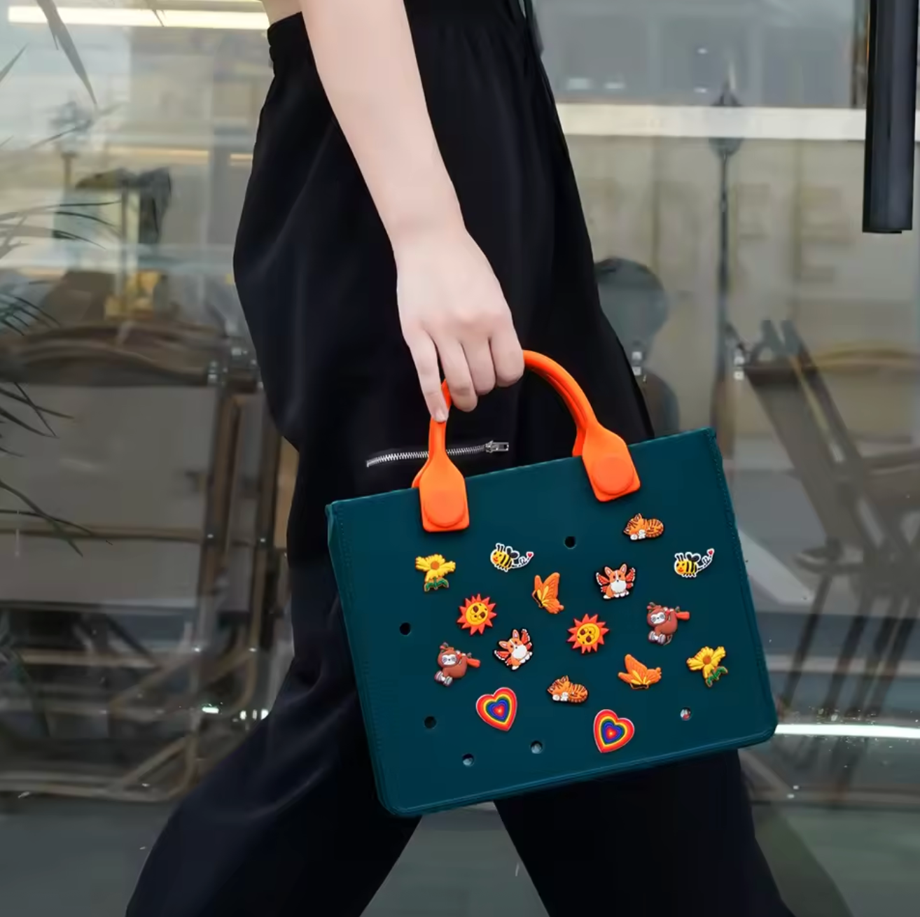Tote Bag Perforé Résistant pour Plage & Ville