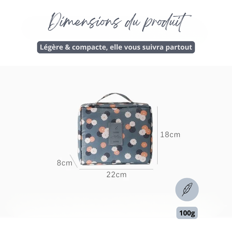 Trousse de Toilette Organisée Grande Capacité