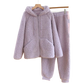 BEARY - Ensemble d'intérieur Chaud & Doux en Flanelle