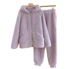 BEARY - Ensemble d'intérieur Chaud & Doux en Flanelle
