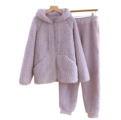 BEARY - Ensemble d'intérieur Chaud & Doux en Flanelle