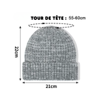 Bonnet Mixte Doublure en Satin - Prenez soin de vos Cheveux