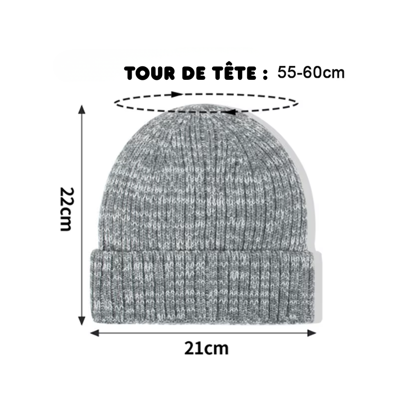 Bonnet Mixte Doublure en Satin - Prenez soin de vos Cheveux