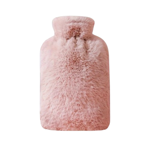 Bouillotte à Eau en Peluche Douce 1L/2L
