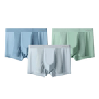 Boxers Sans Couture en Soie Glacée – Lot de 3