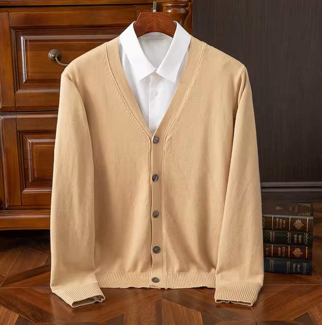 Cardigan en tricot pour Homme - 10 Couleurs