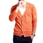 Cardigan en tricot pour Homme - 10 Couleurs