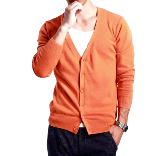 Cardigan en tricot pour Homme - 10 Couleurs