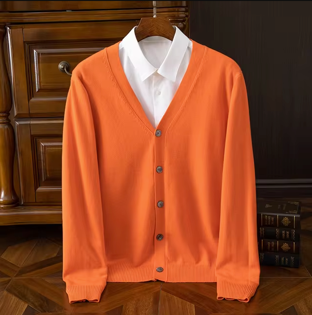 Cardigan en tricot pour Homme - 10 Couleurs