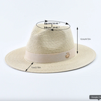 Chapeau d'été en Paille - Protection UV