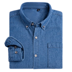 Chemise en Jean à Manches Longues Homme