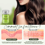 Coffret Ampoules Capillaire Anti-Perte de Cheveux + Dermaroller à Réservoir OFFERT