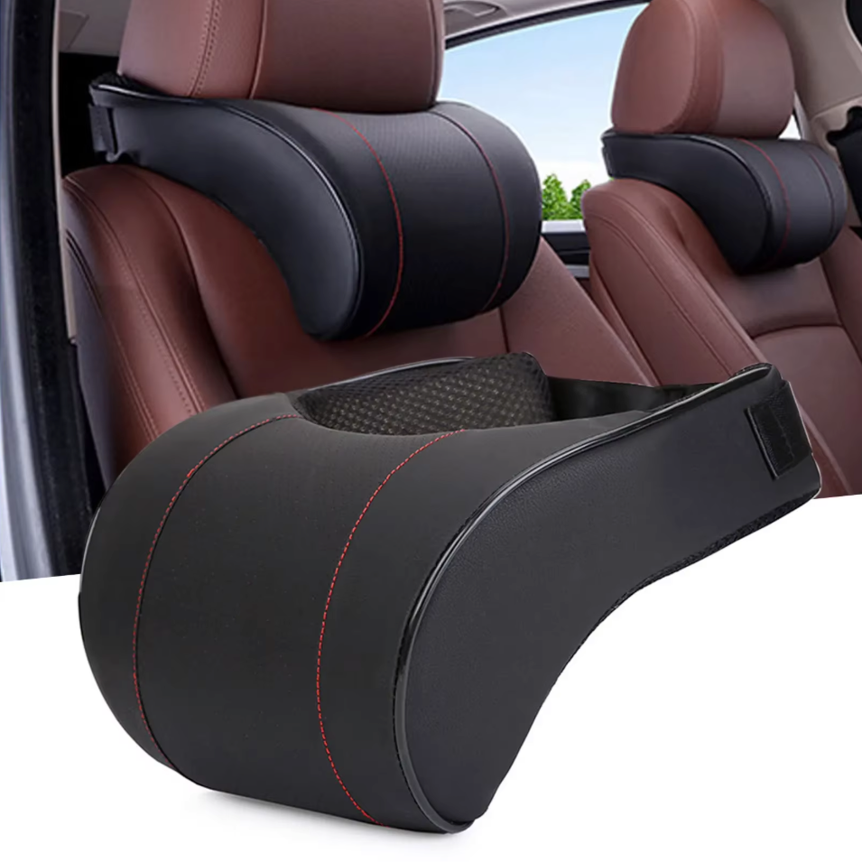 Coussin Appui-Tête Voiture – Mousse à Mémoire de Forme