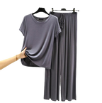 Ensemble de Pyjama en Modal Fluide Femme - Printemps