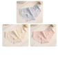 FLOWERY - Lot de 3 Culottes en Coton doux à petite fleur