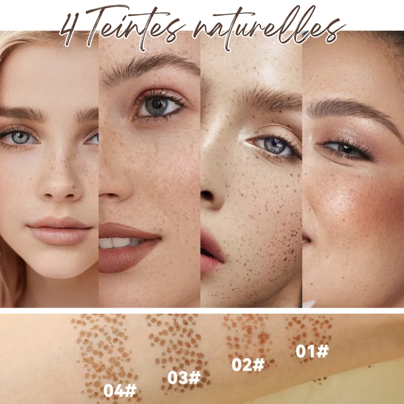 Freckle Stamp Pen - Stylo Taches de Rousseur Naturelles - 4 Teintes