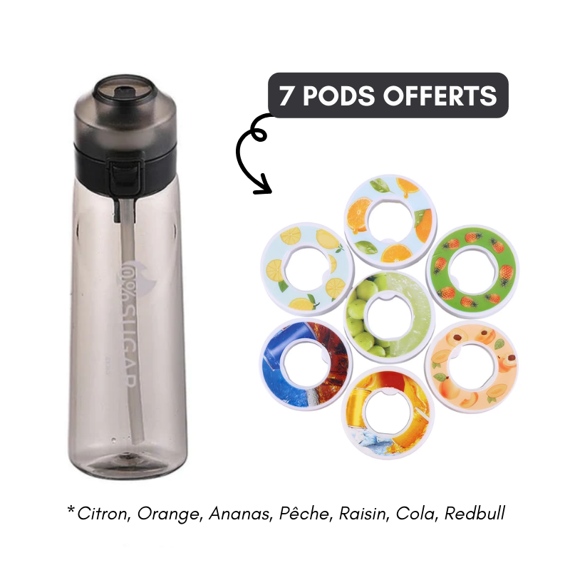 Gourde rétro-olfaction - Goût par l'odorat + 7 Pods OFFERTS