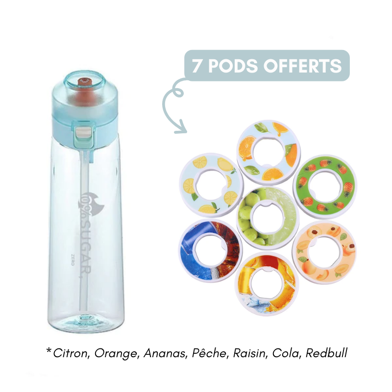 Gourde rétro-olfaction - Goût par l'odorat + 7 Pods OFFERTS