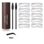Complete eyebrow stamp kit