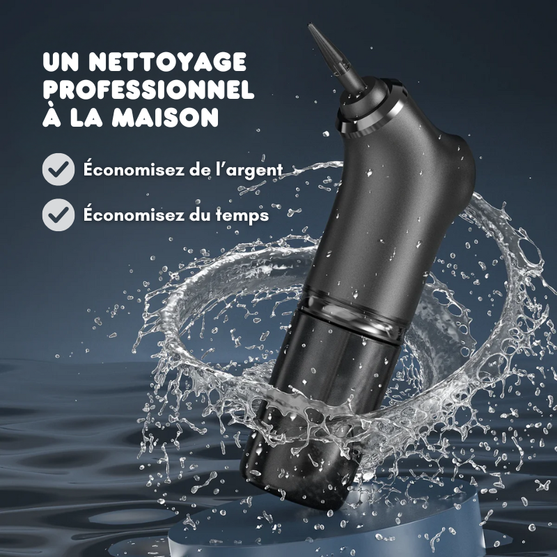 Kit de nettoyage d'oreille électrique - 4 modes de pression