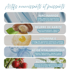 Kit Routine Soins 5PCS Hydratant Lait & Beurre de Karité