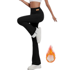 Legging Évasé Large Doublure Polaire