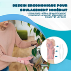 Lot de 2 Attelles de Poignet et Pouce - Soutient & Soulage les douleurs