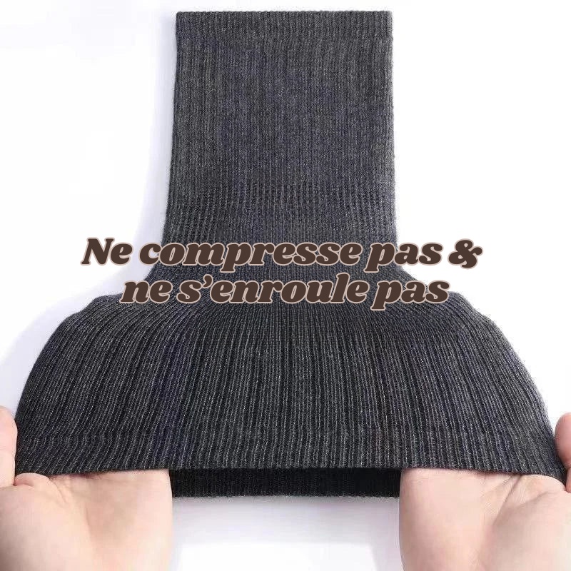 Lot de 2 Genouillères en Laine Chauffantes - Soulage les douleurs