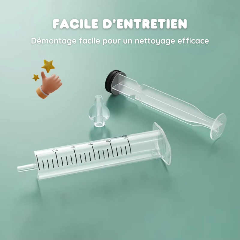 Lot de 7 Seringues nasales pour bébé nettoyage de sinus